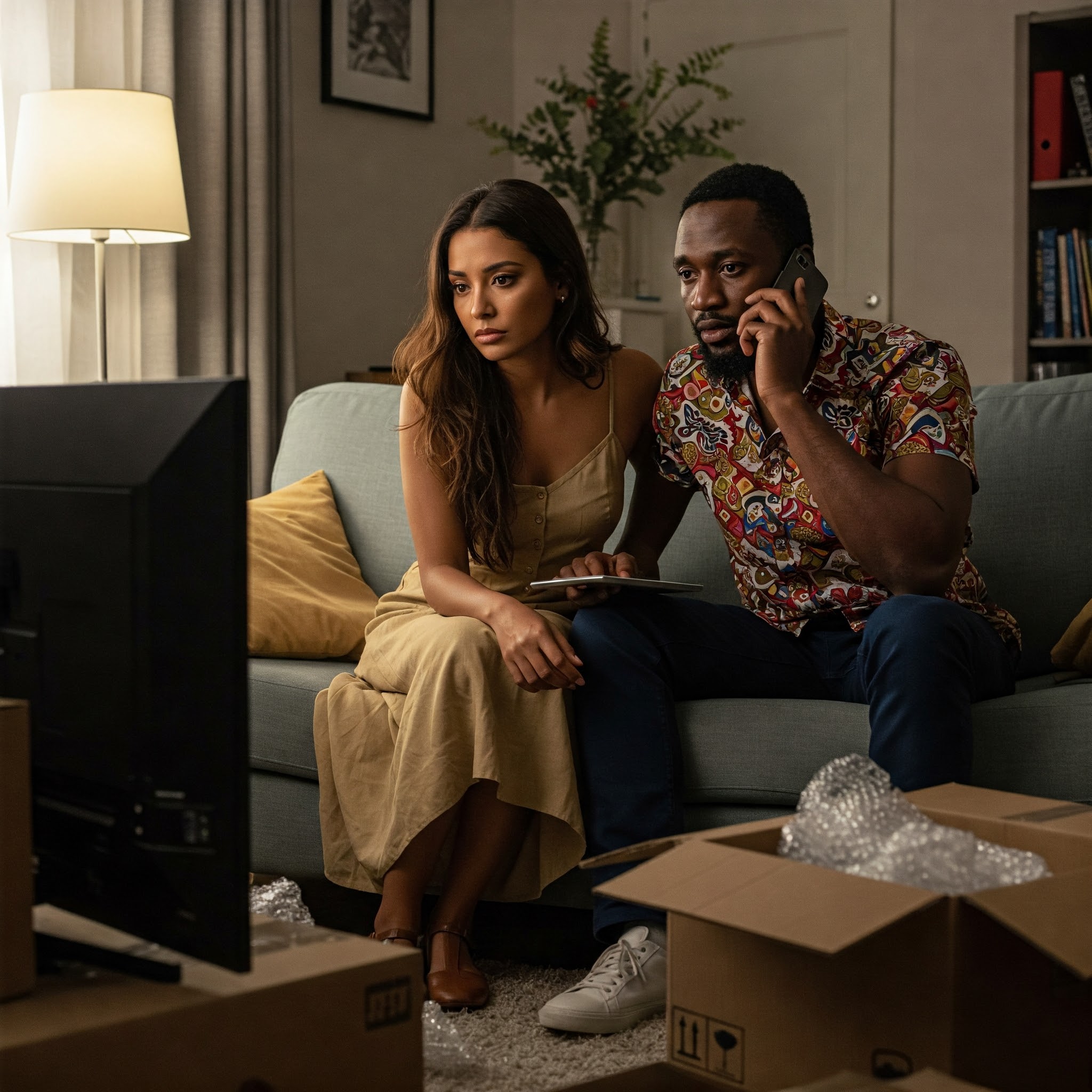 Couple accompagné pour un litige d’achat en ligne et remboursement